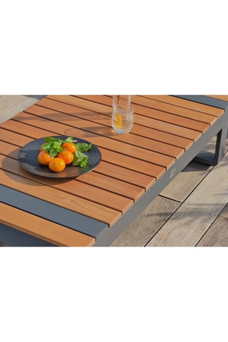 Conjunto de jardim de canto Alicante - 6 lugares