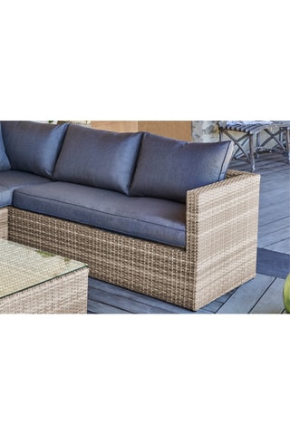 Conjunto de jardim de canto Bavaro 5 lugares