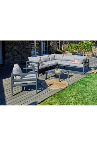 Conjunto de jardim Beaubourg - Antracite - 6 lugares