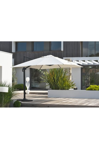 Guarda-sol descentrado Sevilla - Diâmetro tecido 4 m