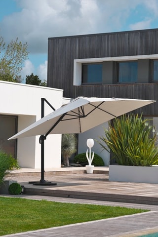 Guarda-sol descentrado Sevilla - Diâmetro tecido 4 m