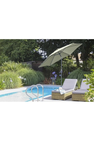 Guarda-sol redondo Marbella - 6 m² - Diâmetro tecido 270 cm