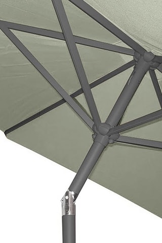 Guarda-sol redondo Marbella - 6 m² - Diâmetro tecido 270 cm