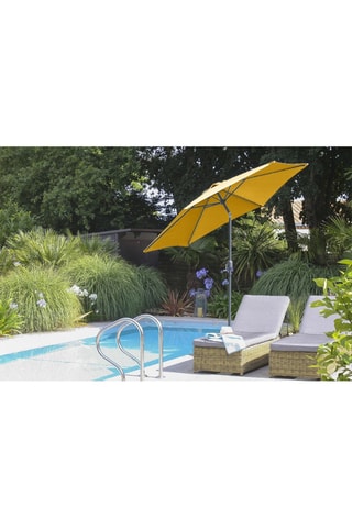 Guarda-sol redondo Marbella - 6 m² - Diâmetro tecido 270 cm