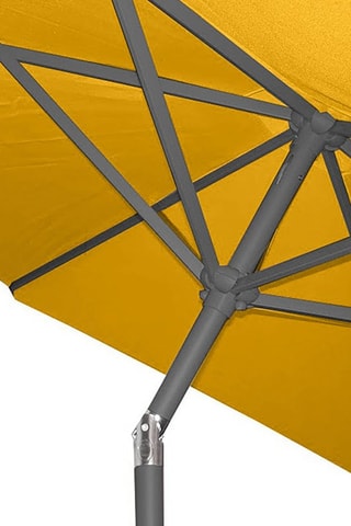 Guarda-sol redondo Marbella - 6 m² - Diâmetro tecido 270 cm