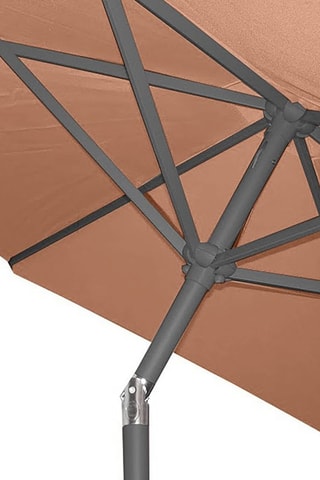 Guarda-sol redondo Marbella - 6 m² - Diâmetro tecido 270 cm