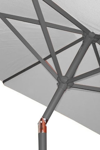 Guarda-sol com manivela - Diâmetro tecido 2,7 m