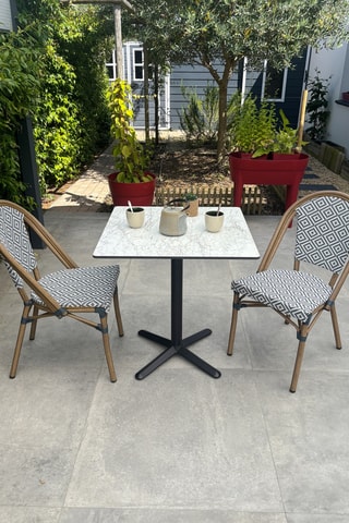 Conjunto de jardim Tiago - Até 2 lugares