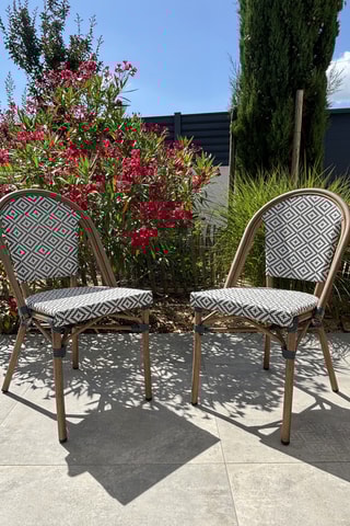 Conjunto de jardim Tiago - Até 2 lugares