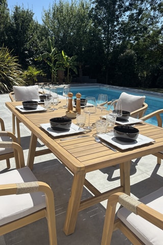 Conjunto de jardim Serena - Até 4 lugares