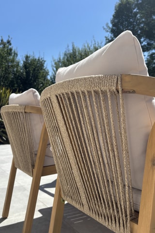 Conjunto de jardim Serena - Até 4 lugares