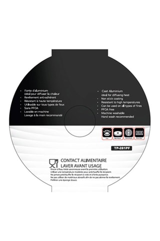 Sartén de aluminio fundido - 28 cm