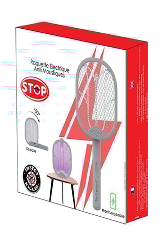 Raqueta eléctrica antimosquitos