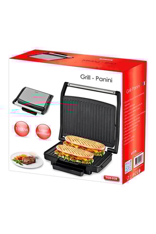 Parrilla de acero inoxidable para carne y sándwich