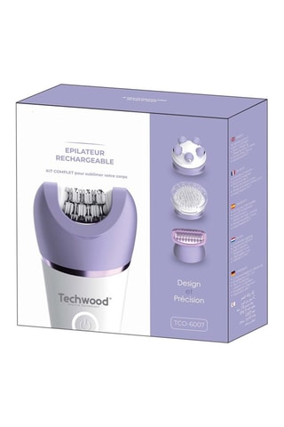 Depiladora recargable - 2 velocidades