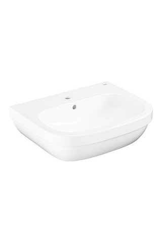 Lavabo mural de porcelana vitrificada