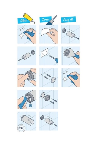 Kit de colagem QuickGlue Set S GROHE