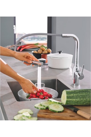 Grifo de fregadero con caño de tubo y caño extraíble  - Essence