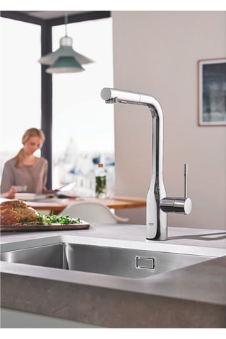 Grifo de fregadero con caño de tubo y caño extraíble  - Essence