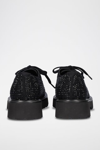 Leren Derby's - Zwart