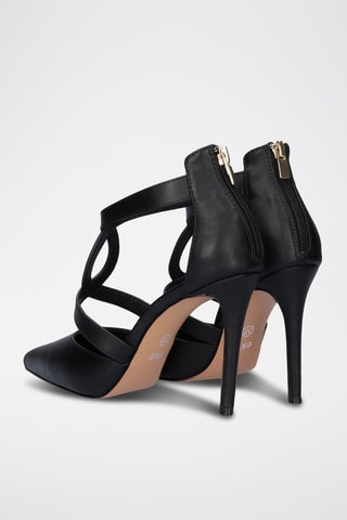 Sandali con tacco - Nero