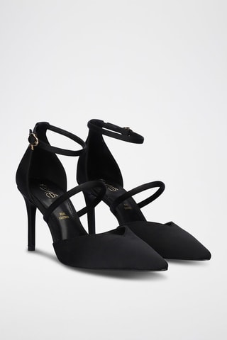 Décolleté con tacco - Nero