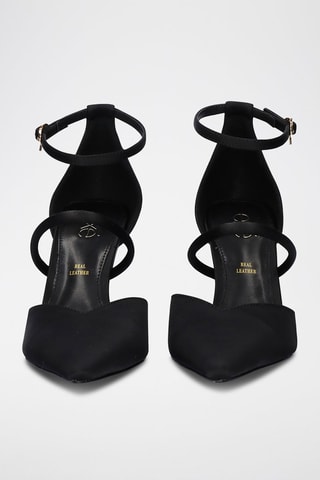 Décolleté con tacco - Nero