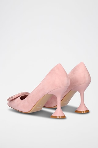 Décolleté in pelle -  Rosa