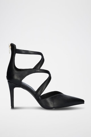 Décolleté con tacco - Nero