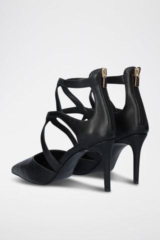 Décolleté con tacco - Nero