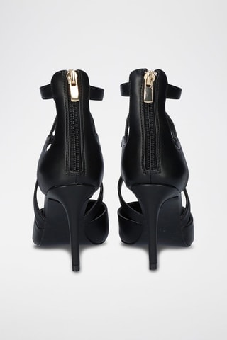 Décolleté con tacco - Nero