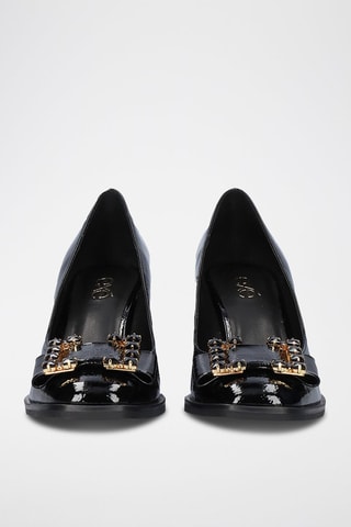 Décolleté in vernice - Nero