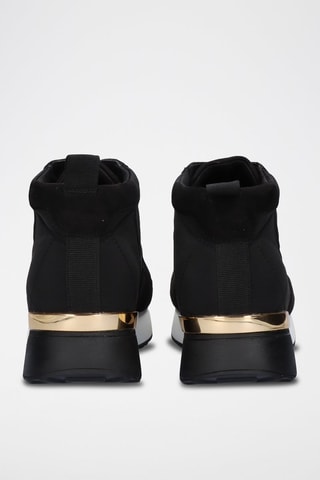 Wedge Sneakers  Zwart