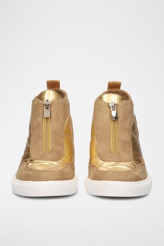 Wedge Sneakers - Goudkleurig