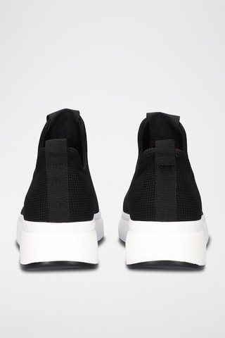 Platform Sneakers - Zwart