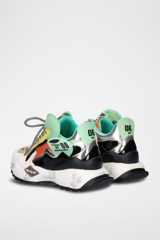 Sneakers Oranje en Groen