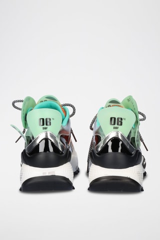 Sneakers Oranje en Groen