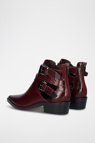 Stivaletti in pelle - Bordeaux