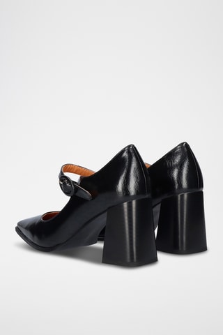 Mary Janes met Hak - Zwart