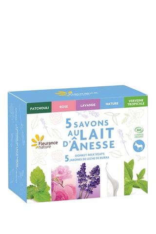Coffret savons au lait d'ânesse parfumés