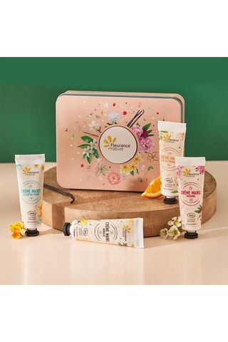 Coffret Mains Evasion florale - 4 produits