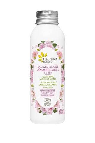 2 x Eau micellaire démaquillante bio - Rose - 50 ml