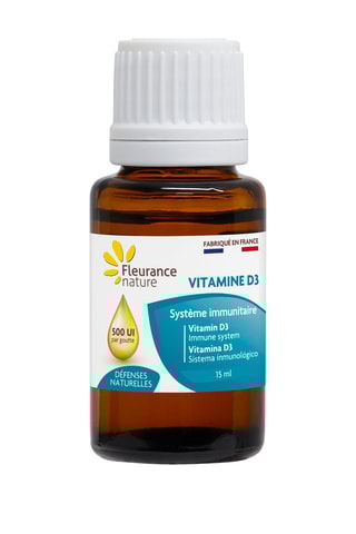 2 x Vitamine D3 Système immunitaire - 15 ml