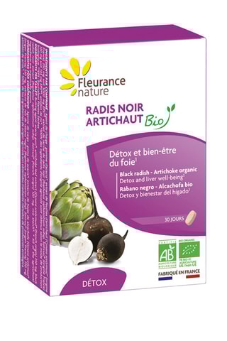 	2 Radis noir - Artichaut bio - 2 x 30 comprimés - 2 cures de 30 jours