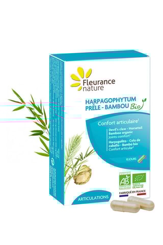 2 x Confort articulaire harpagophytum prêle bambou bio - 40 gélules