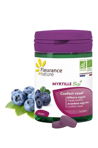 2 x Confort visuel Myrtilles bio - 45 comprimés