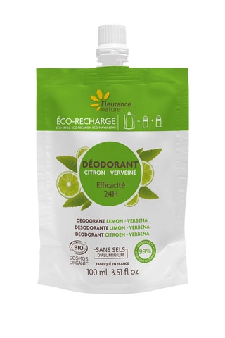 2 x Recharge déodorant Citron Verveine bio - 100 ml