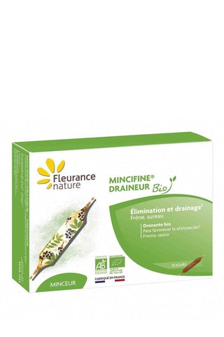2 x Mincifine draineur bio en ampoules - 10 ampoules