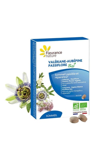 2 x Valériane-aubépine passiflore - 60 comprimés - Cure de 30 jours