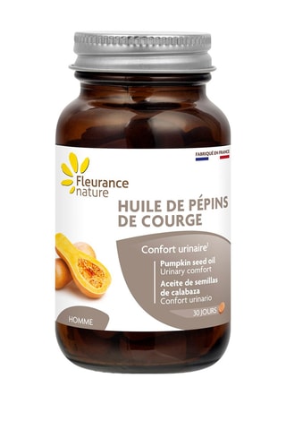 2 x Huile de pépins de courge - 60 capsules